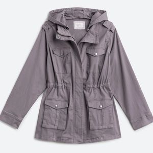 Market & Spruce 3x Gray Cargo Jacket